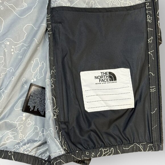 The North Face Kids Never Stop Hooded WindWall Jacket Asphalt Grey Size M (10) - Picture 7 of 14